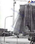 برج آزادی تهران در حال ساخت +عکس