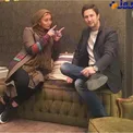 ژست عجیب خانم بازیگر در عکسی کنار هنرپیشه مرد معروف + عکس