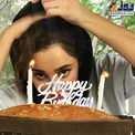 عکس عجیب خانم بازیگر در جشن تولدش