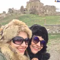 عکس/ سلفی سيزده بدری بازيگر زن معروف در كنار خواهرش