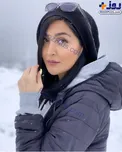 تیپ و استایل جدید مریم معصومی در هوای برفی/عکس