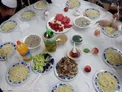 سفره افطار در یکی از مساجد چین/عکس