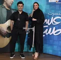 تیپ متفاوت خانم بازیگر در کنسرت علیرضا طلیسچی+عکس