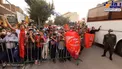تجمع هواداران پرسپولیس بدون رعایت نکات بهداشتی + عکس