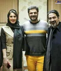 تیپ متفاوت سام درخشانی و همسرش در یک کنسرت! + عکس