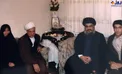 عکس تاریخی از حضور سید حسن نصرالله در منزل آیت الله هاشمی