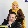 عکس آتلیه ای مجری مشهور و همسرش