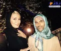 مرد عجیبی که لباس های سحر قریشی را می پوشد+عکس