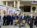 رئیس جمهور و اعضای دولت در جمع خبرنگاران+عکس