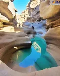 عکس/ تنگه زیبای چاکاویر جزیره قشم