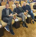 مهدی رحمتی در کنار علی کریمی+عکس