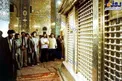رهبر انقلاب در حرم حضرت زینب (س)+عکس