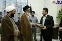 کیانوش رستمی خادم حرم حضرت معصومه(س) شد +عکس