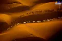 تصویر هوایی جالب از یک کاروان عجیب + عکس