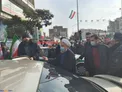 حسن روحانی در راهپیمایی ۲۲ بهمن در تهران/ عکس