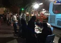 عکس/ صف رای‌دهندگان در خیابان کارگر شمالی تهران