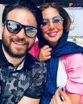 تیپ بهاری و خاص خواننده مشهور و همسر دومش+عکس