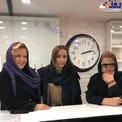 تیپ عجیب و غریب بهاره رهنما و مادرش در یک سالن زیبایی+عکس