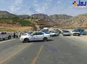 سد معبر اعتراضی در لرستان + عکس