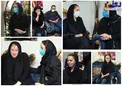 مراسم یادبود ماه چهره خلیلی در منزل نعیمه نظام دوست+عکس