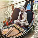 عکس مدلینگ مهدی پاکدل روی آب