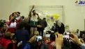 ازدواج یک زوج آق قلایی در محل اسکان موقت+عکس