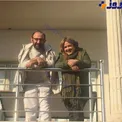 عکس دیده نشده از خانم و آقای بازیگر در بالکن