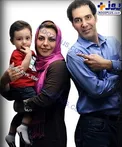 بهنام تشکر در کنار همسر و پسرش+عکس