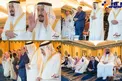 اقامه نماز عید فطر با حضور رئیس‌جمهور فراری یمن و نخست‌وزیر لبنان در کنار پادشاه عربستان