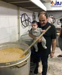 نذری مهران غفوریان و دخترش + عکس