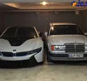 ماشين يك پدر و پسر پولدار ...+عکس