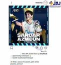 عکس/ تمجید ویژه AFC از مهاجم تیم ملی ایران
