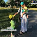 پیاده روی روناک یونسی در خیابان های زیبای کانادا+عکس