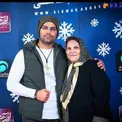 عکسی دیده نشده از تیپ خواننده معروف و مادرش