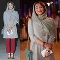 کفش و شلوار خاص خانم بازیگر + عکس