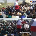 عکس/ کمک به آوارگان افغانستانی در مرز ایران