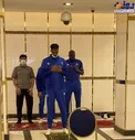 عکس/ نماز بازیکنان الهلال در رختکن