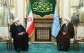 روحانی با رئیس جدید قوه قضائیه دیدار کرد