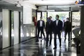 حضور گروسی در محل سازمان انرژی اتمی