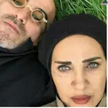 ژست متفاوت رویا نونهالی و همسرش+عکس