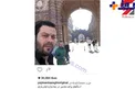 سلفی بازیگر معروف در استکهلم سوئد +عکس