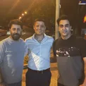 پوریا پورسرخ و هومن حاج عبداللهی درکنار علیرضا فغانی در استرالیا/عکس
