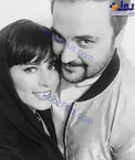 ژست عاشقانه آقای بازیگر مشهور و همسرش+عکس