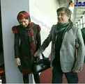 بازیگر پیشکسوت تلویزیون و همسر جوانش + عکس