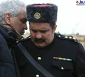 مهران مدیری و میرطاهر مظلومی در پشت صحنه هیولا/عکس