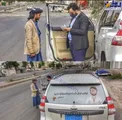 پشت نوشته ماشین پزشکی با شرافت+عکس