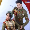 لباس ست و یک دست خانم بازیگر و همسرش+عکس