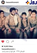 نوه امام خميني در جبهه +عكس