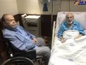 عيادت محمد علی كشاورز  از جمشيد مشايخی در بيمارستان +عکس