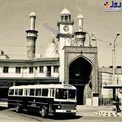 تصویر قدیمی از ورودی باب‌القبله حرم حضرت عباس (ع)‌